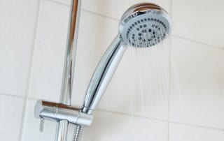 how to clean a dirty shower