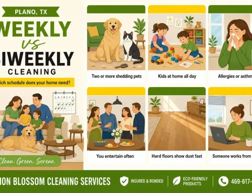 Weekly vs Biweekly Cleaning for Plano, TX Families